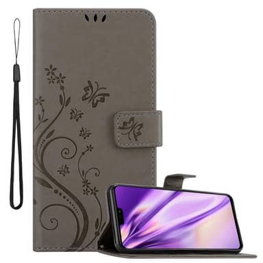 Honor 8X Pungetui Cover Case (Grå)