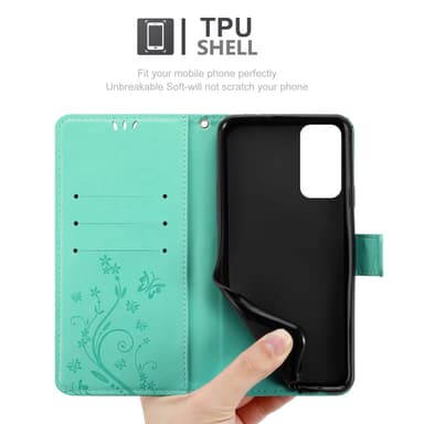 Samsung Galaxy M23 5G Pungetui Cover Case (Turkis)