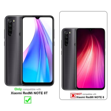 Xiaomi RedMi NOTE 8T Cover Etui Case (Rød)