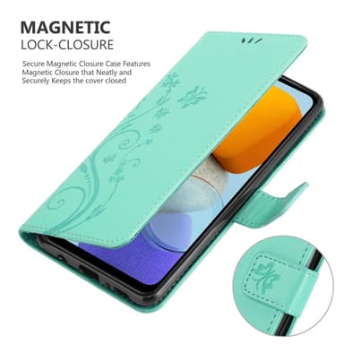 Samsung Galaxy M23 5G Pungetui Cover Case (Turkis)