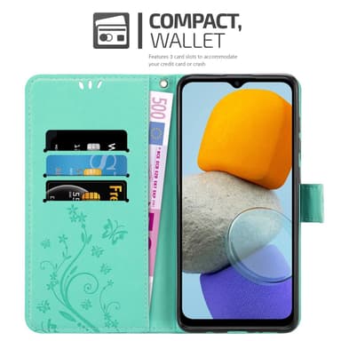 Samsung Galaxy M23 5G Pungetui Cover Case (Turkis)