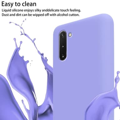 Samsung Galaxy NOTE 10 Etui Cover Kæde (Lilla)