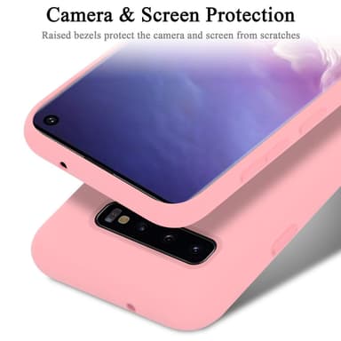 Samsung Galaxy S10 PLUS Cover Etui Case (Lyserød)