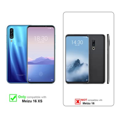 MEIZU 16Xs Cover Etui Case (Brun)