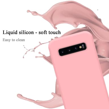 Samsung Galaxy S10 PLUS Cover Etui Case (Lyserød)