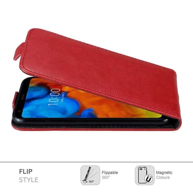 LG Q STYLUS Pungetui Flip Cover (Rød)