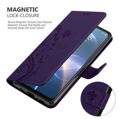 HTC Desire 22 PRO Pungetui Cover Case (Lilla)