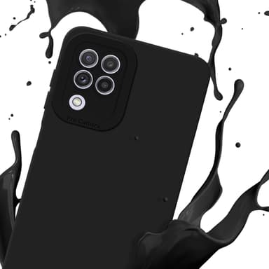 Samsung Galaxy A22 4G Cover Etui Case (Sort)