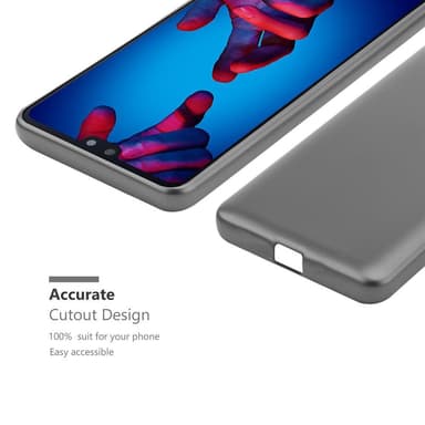 Huawei P20 Cover Etui Case (Grå)