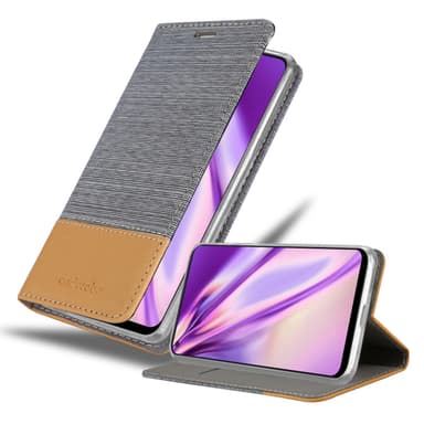 Oppo A94 5G Pungetui Cover Case (Grå)