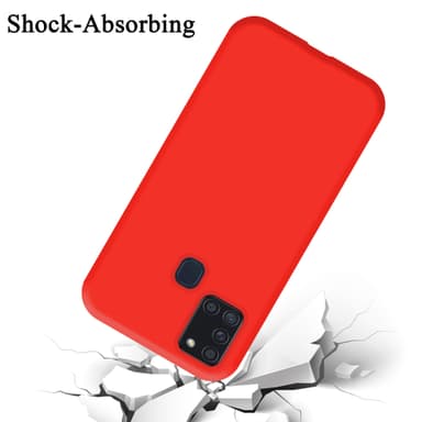 Samsung Galaxy A21s Cover Etui Case (Rød)