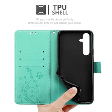 Samsung Galaxy A35 Pungetui Cover Case (Turkis)