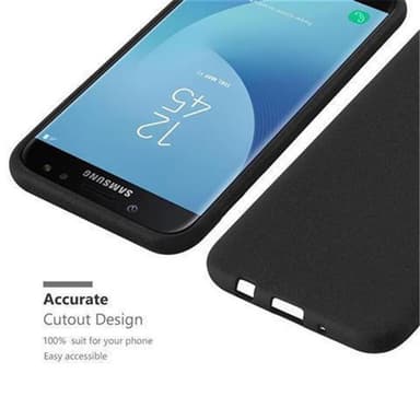 Cover Samsung Galaxy J3 2017 Etui Case (Sort)