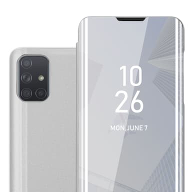 Samsung Galaxy A71 4G Pungetui Cover Case (Sølv)