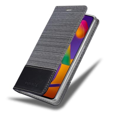 Samsung Galaxy M31s Pungetui Cover Case (Grå)