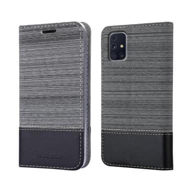 Samsung Galaxy M31s Pungetui Cover Case (Grå)