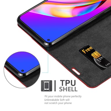 Oppo A94 5G Cover Etui Case (Rød)