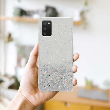 Samsung Galaxy A03s Cover Etui Case (Gennemsigtig)