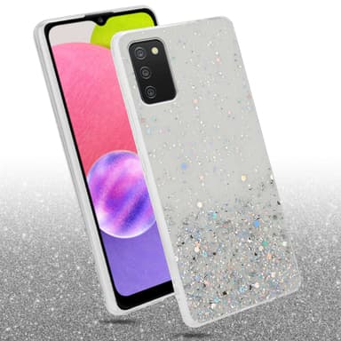 Samsung Galaxy A03s Cover Etui Case (Gennemsigtig)
