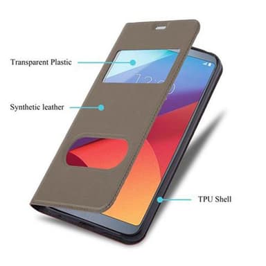 Pungetui LG G6 Cover Case (Brun)