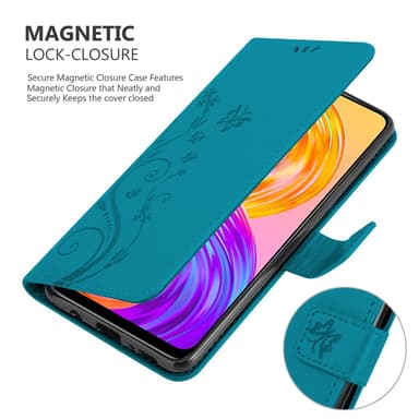 Realme 8 4G / 8 PRO Pungetui Cover Case (Blå)
