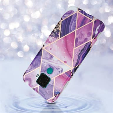 Huawei MATE 30 LITE Pungetui Cover Case (Lilla)