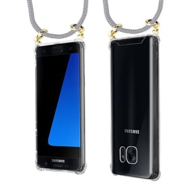 Samsung Galaxy S7 Etui Cover Kæde (Grå)