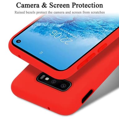 Samsung Galaxy S10e Cover Etui Case (Rød)