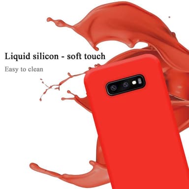 Samsung Galaxy S10e Cover Etui Case (Rød)
