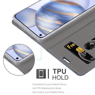 Honor 30 Pungetui Cover Case (Blå)