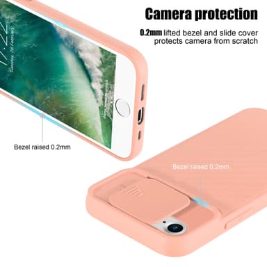 iPhone 7 / 7S / 8 / SE 2020 Cover Etui Case (Lyserød)