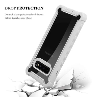 Samsung Galaxy S10 PLUS Etui Case Cover (Grå)