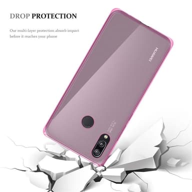 Huawei P20 LITE 2018 / NOVA 3E Cover TPU Etui (Lyserød)