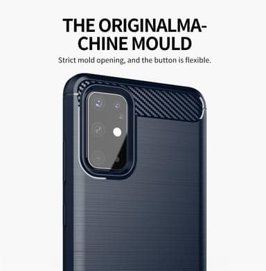 Samsung Galaxy S20 Cover TPU Etui (Blå)