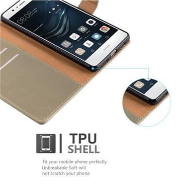 Cover Huawei P9 LITE 2016 / G9 LITE Etui Case (Brun)