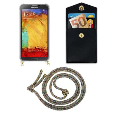 Samsung Galaxy NOTE 3 Etui Cover Kæde (Gul)