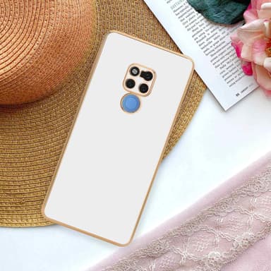 Huawei MATE 20 Cover Etui Case (Hvid)