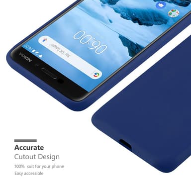 Cover Nokia 6.1 Etui Case (Blå)