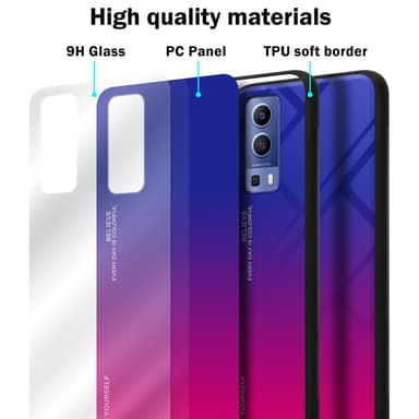 Cover Vivo Y52 5G / Y72 5G Etui Case (Sort)