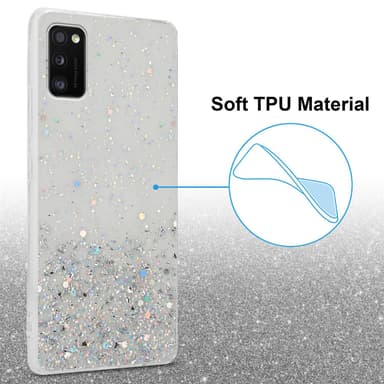 Samsung Galaxy A41 Cover Etui Case (Gennemsigtig)
