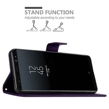 Samsung Galaxy NOTE 8 Pungetui Cover Case (Lilla)