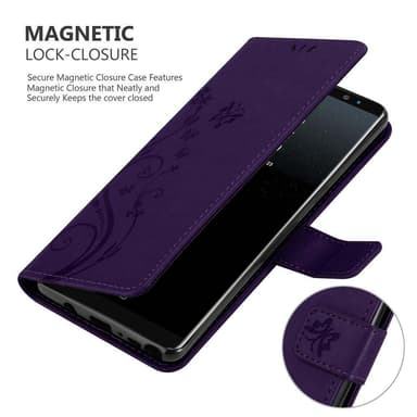 Samsung Galaxy NOTE 8 Pungetui Cover Case (Lilla)