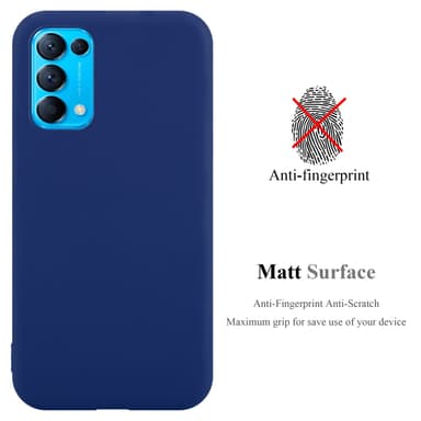 Cover Oppo FIND X3 LITE Etui Case (Blå)