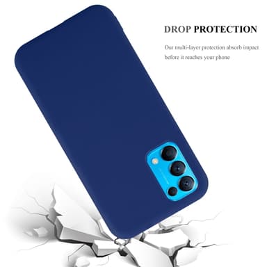 Cover Oppo FIND X3 LITE Etui Case (Blå)