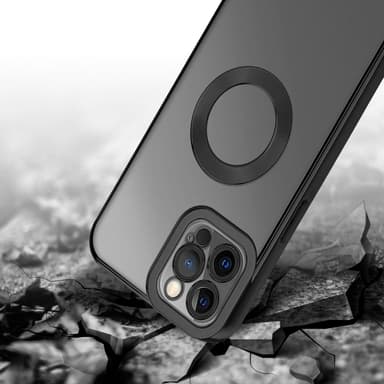 iPhone 12 PRO Cover Etui Case (Gennemsigtig)