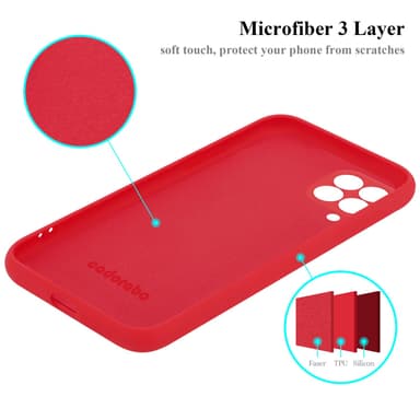 Samsung Galaxy M33 5G Cover Etui Case (Rød)