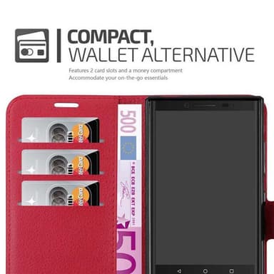 Pungetui Blackberry KEY 2 LE Cover Case (Rød)