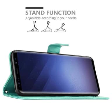 Samsung Galaxy S9 PLUS Pungetui Cover Case (Turkis)