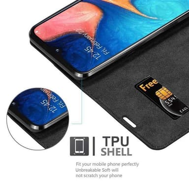 Samsung Galaxy A10e / A20e Cover Etui Case (Sort)
