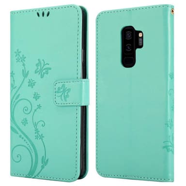 Samsung Galaxy S9 PLUS Pungetui Cover Case (Turkis)